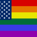 Drapeau LGBT des Etats-Unis