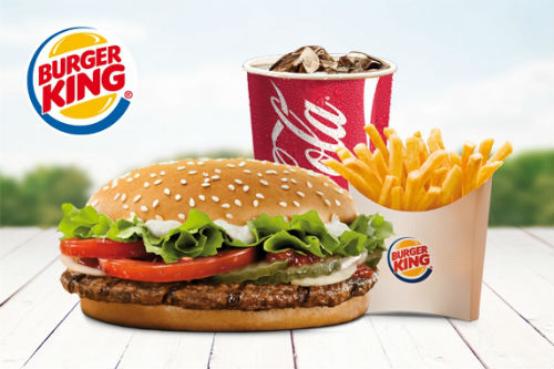 Menu Burger King